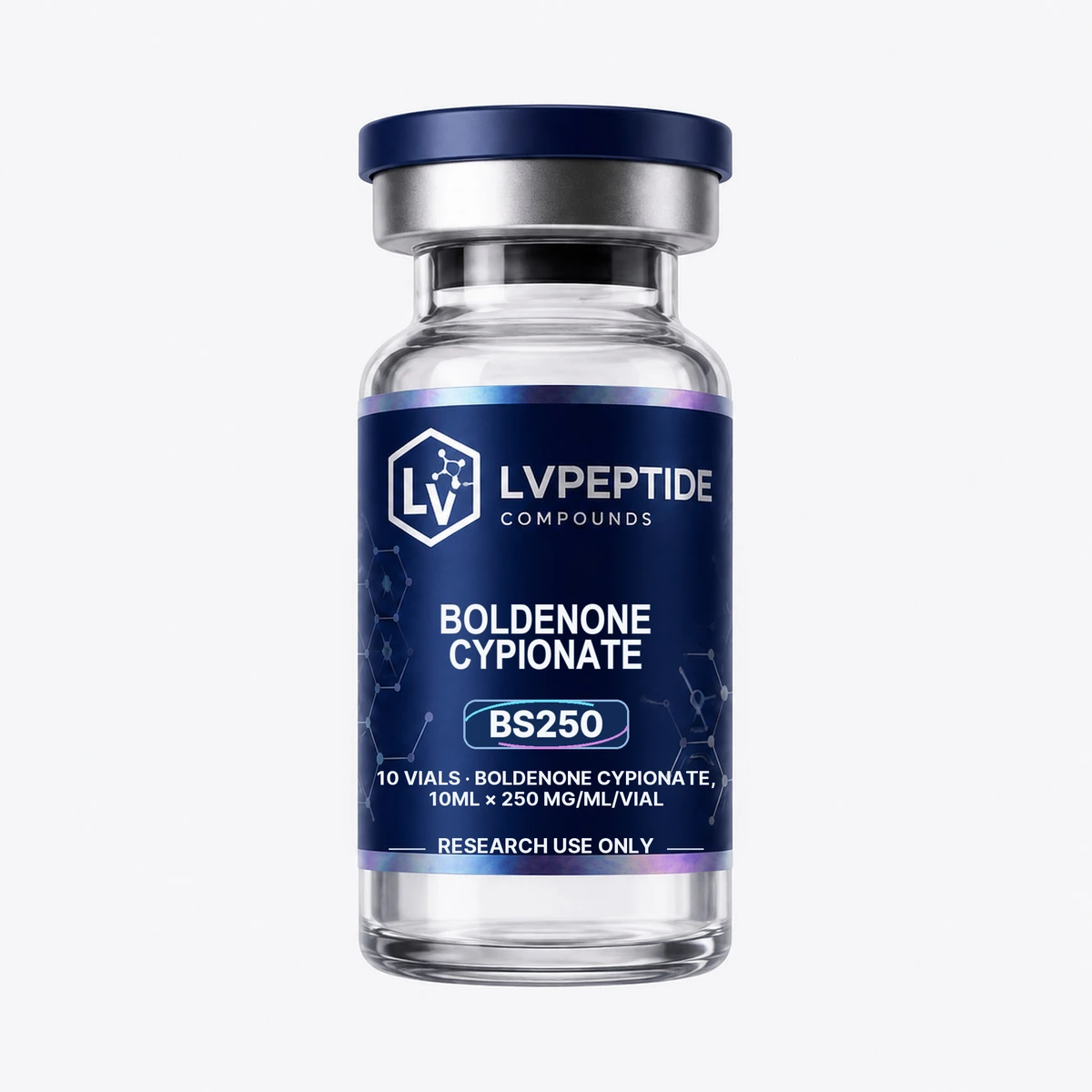LVPEPTIDE Boldenone Cypionate unified product vial